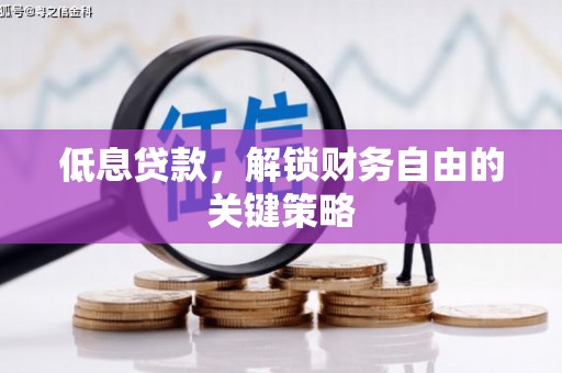 安源低息贷款，解锁财务自由的关键策略