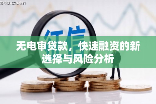 安源无电审贷款，快速融资的新选择与风险分析