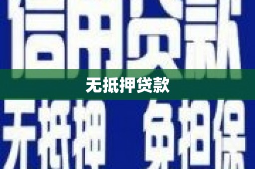 安源无抵押贷款