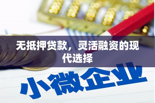安源无抵押贷款，灵活融资的现代选择