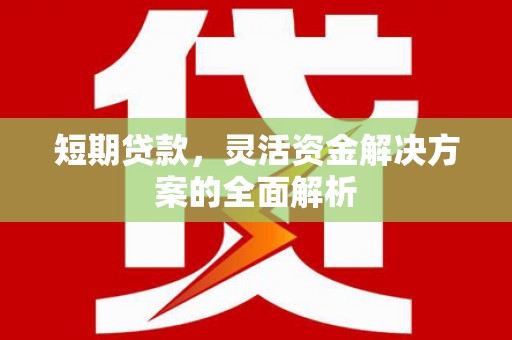 安源短期贷款，灵活资金解决方案的全面解析