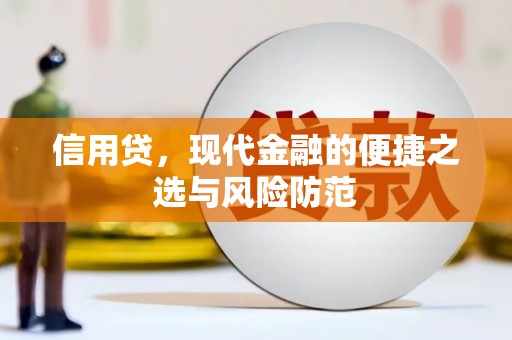 安源信用贷，现代金融的便捷之选与风险防范