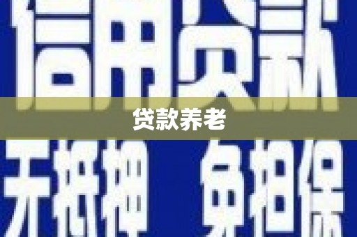安源贷款养老