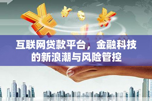 安源互联网贷款平台，金融科技的新浪潮与风险管控