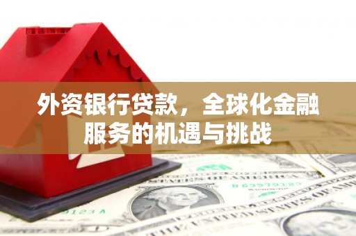 安源外资银行贷款，全球化金融服务的机遇与挑战
